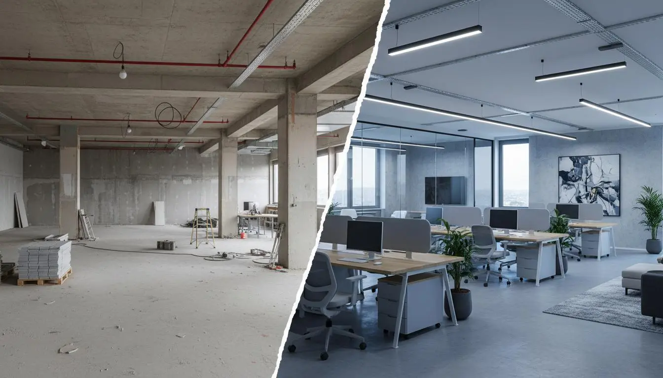 Transformación de oficina habilitada